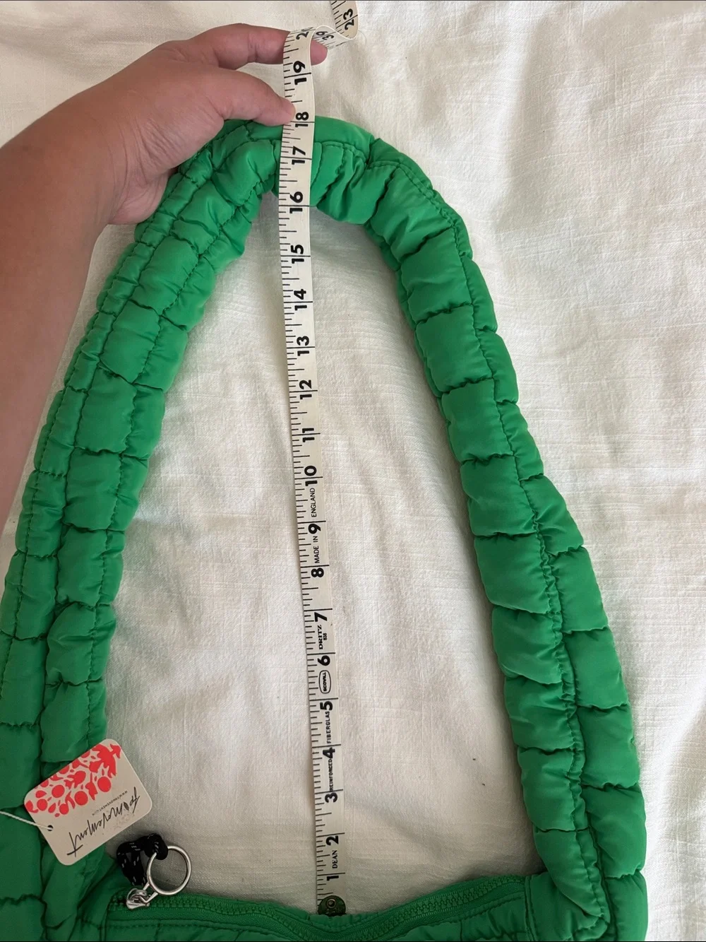 Free People Movement Quilted Baby Carryall Sling Bag in Green NWT - Picture 8 of 12